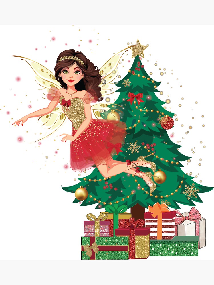 Thumbnail 3 of 3, Magnet, Gigi’s Magical Christmas Tree™ designed and sold by TeelieTurner.
