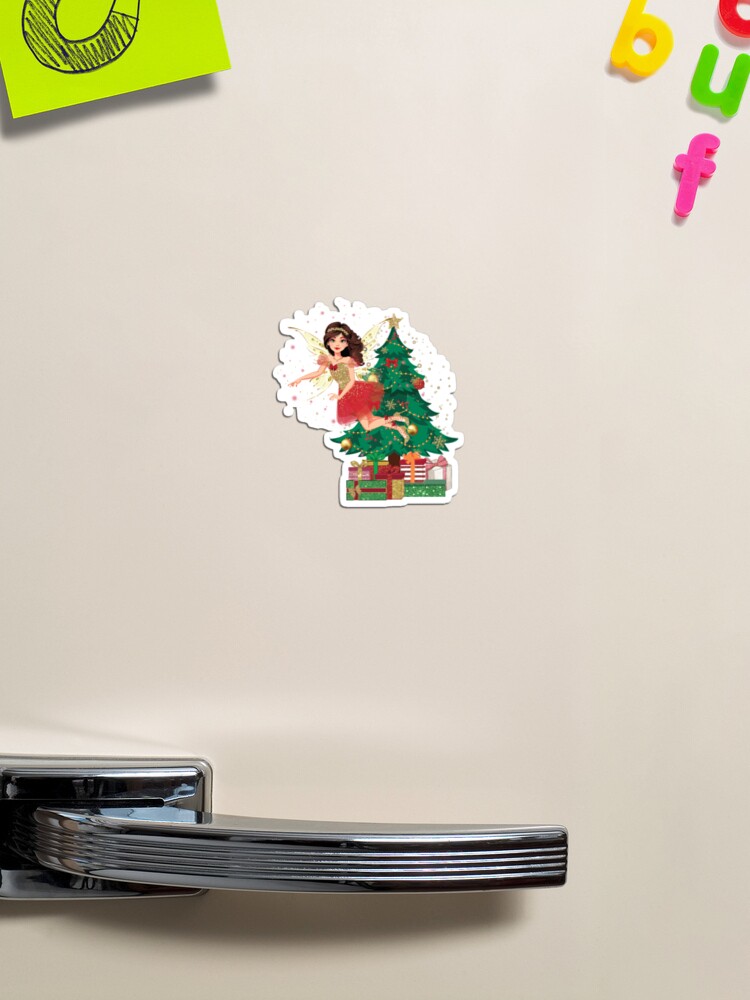 Thumbnail 1 of 3, Magnet, Gigi’s Magical Christmas Tree™ designed and sold by TeelieTurner.