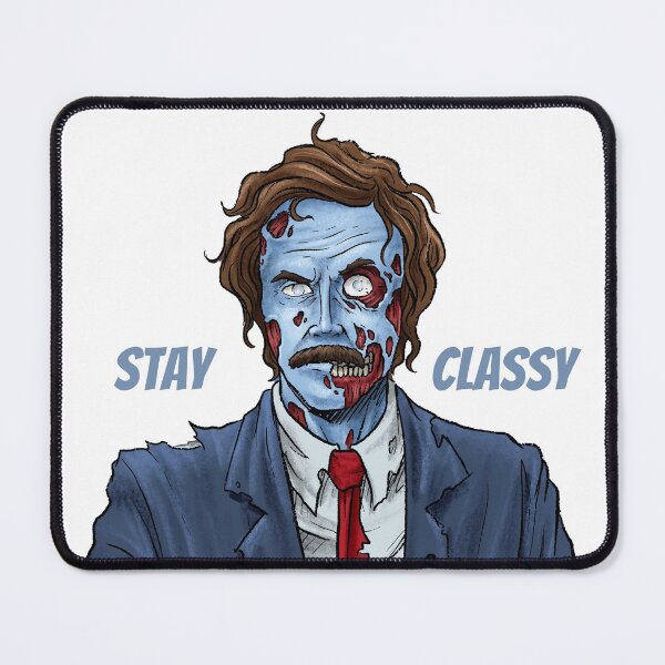 Item preview, Ron Zombie - Stay Classy designed and sold by Bravebud.