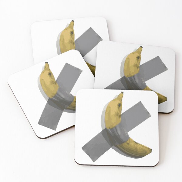 Item preview, Banana Duct Taped To Wall High Art designed and sold by johnta17.