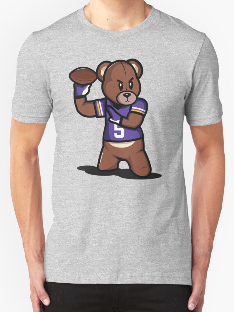 teddy bear football shirt