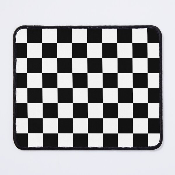 Item preview, Black And White Checkerboard Pattern designed and sold by rewstudio.