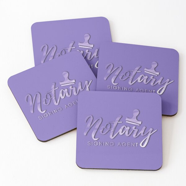 Item preview, Notary Signing Agent | Purple Gradient designed and sold by AdoptKM.