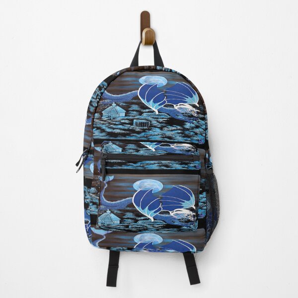 Item preview, Mystical Blue Moon Dragon designed and sold by Jacklyn G. Jones.