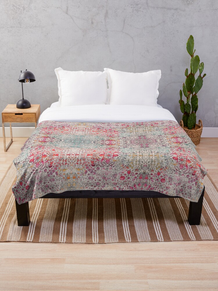 Moroccan fabric best sale and throws