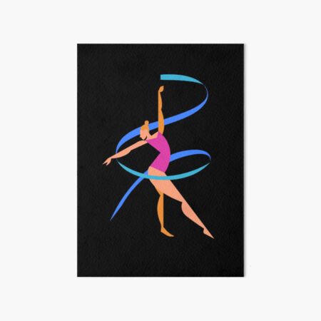 Rhythmic Gymnastics SVG With Hoop Apparatus in Bridge Gymnastics