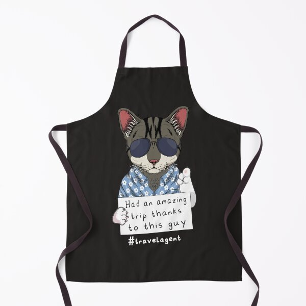 Item preview, Travel Agent Cat Art For Tourism Advisors designed and sold by MrEddie10.