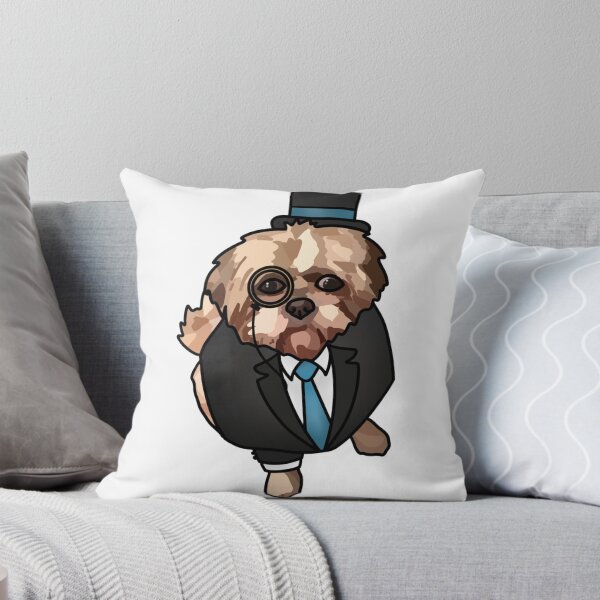 Item preview, Fancy Pants Shizu - Dog Pet Portrait designed and sold by tgannon.