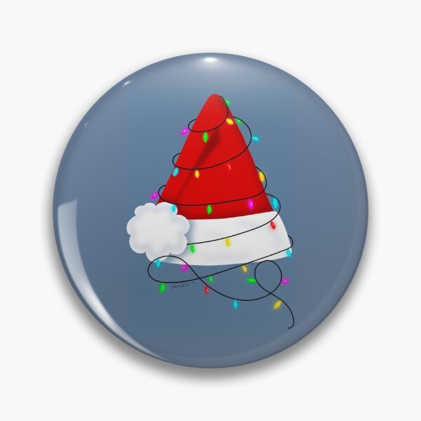 Item preview,  Christmas Light Santa Hat designed and sold by khjelmar.