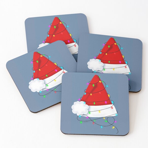 Item preview,  Christmas Light Santa Hat designed and sold by khjelmar.