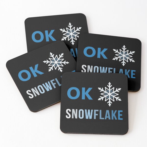Item preview, Funny Conservative Republican OK Snowflake It's The Real World designed and sold by StudioTina.