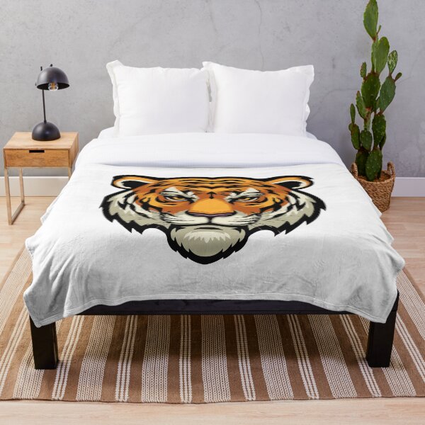 Aperçu de l'œuvre Angry Tiger Face - conception graphique de pknclicks pour 2022 créée et vendue par PKNCLICKS.