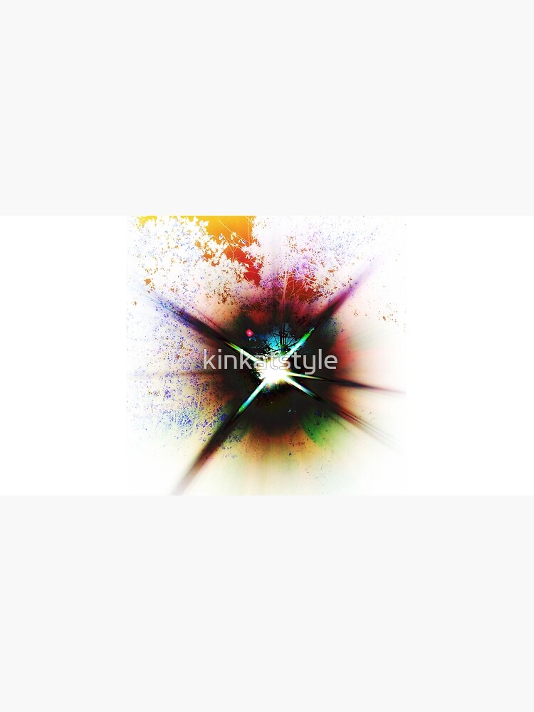 Thumbnail 5 of 5, Mouse Pad, The Forest Starburst designed and sold by kinkatstyle.