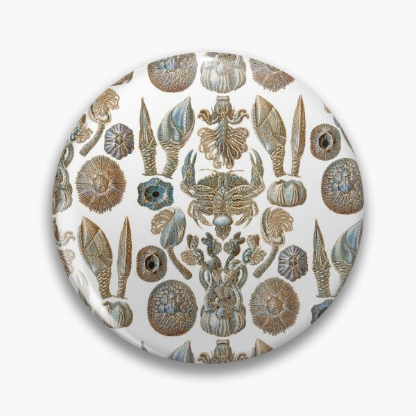 Item preview, Ernst Haeckel Cirripedia Barnacles Crabs Blue designed and sold by aimeewilson.