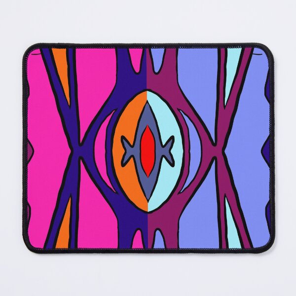 Item preview, Red and Blue Anishinaabe Sun Design  designed and sold by KarenDeLeary.