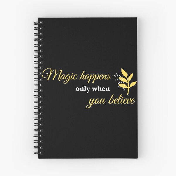 Item preview, Magic happens only when you believe ♥ designed and sold by bero4.