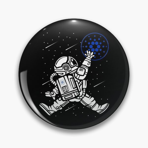 Item preview, Cardano Crypto Astronaut Jump Cryptocurrency Blockchain Wallet designed and sold by EmmaRichardso.
