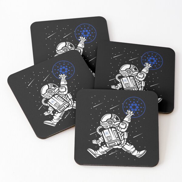 Item preview, Cardano Crypto Astronaut Jump Cryptocurrency Blockchain Wallet designed and sold by EmmaRichardso.