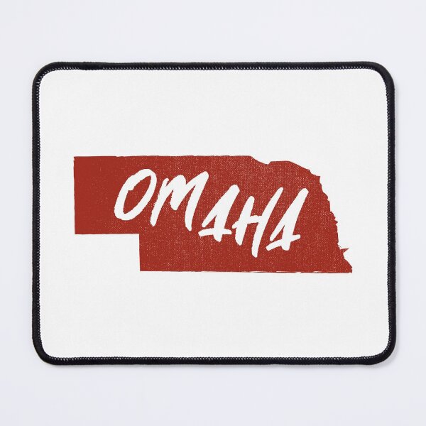 Item preview, Omaha Nebraska City State Typography designed and sold by Creatively Torn.
