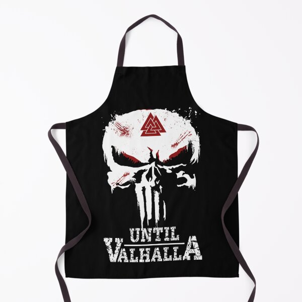 Item preview, Viking Skull Until Valhalla Viking designed and sold by Dog-T-Shirts.
