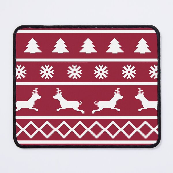 Item preview, Ugly Christmas Sweater Pattern - Christmas Pixel Art designed and sold by ViewerEqualsPhoton.