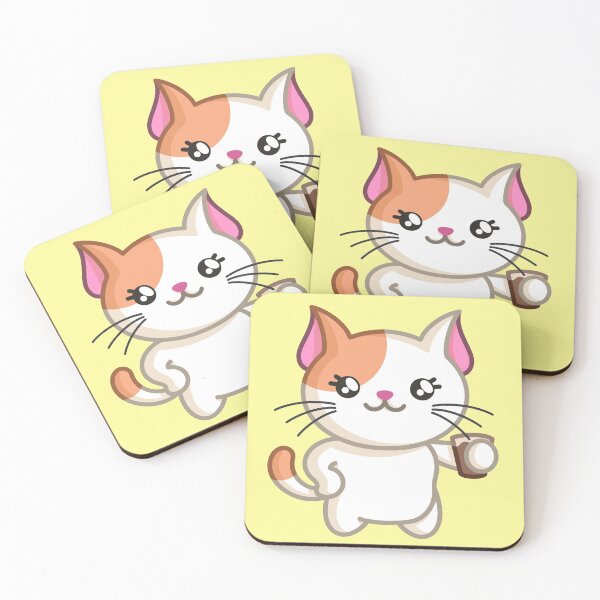 Artikelvorschau, Chibi Cats - Emmy Cat & Milk! entworfen und verkauft von MrE1994.