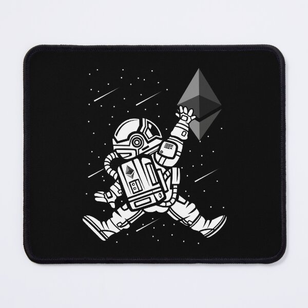 Item preview, Ethereum Crypto ETH Astronaut Jump Cryptocurrency Blockchain Wallet designed and sold by EmmaRichardso.