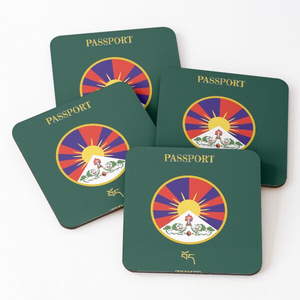 Item preview, Free Tibet Flag - Tibetan Buddhism Buddhist Passport  designed and sold by RBEnt.