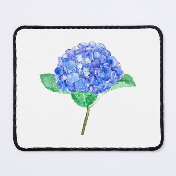 Item preview, hand painted blue purple hydrangea 2020 designed and sold by SelenePaintings .