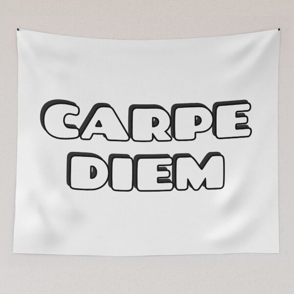 Item preview, CARPE DIEM SEIZE THE DAY designed and sold by Inspirationmotivation.