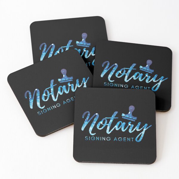 Item preview, Notary Signing Agent | Blue Mist designed and sold by AdoptKM.