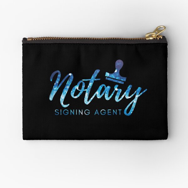 Item preview, Notary Signing Agent | Blue Mist designed and sold by PeakdPerfection.