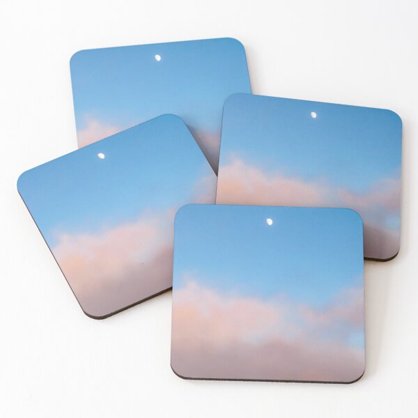 Item preview, Moonrise over pink clouds in California  designed and sold by Laurence Bruneau.