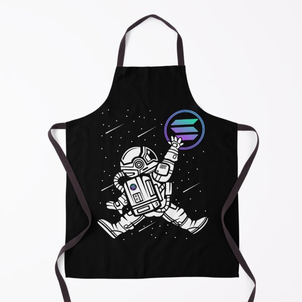 Item preview, Solana coin SOL Crypto Astronaut Jump Cryptocurrency Blockchain Wallet designed and sold by EmmaRichardso.