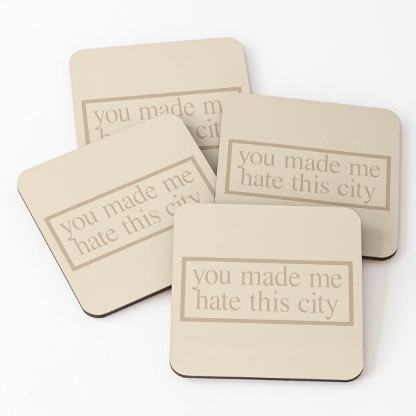 Item preview, YOU MADE ME HATE THIS CITY designed and sold by Designed By Rachel.