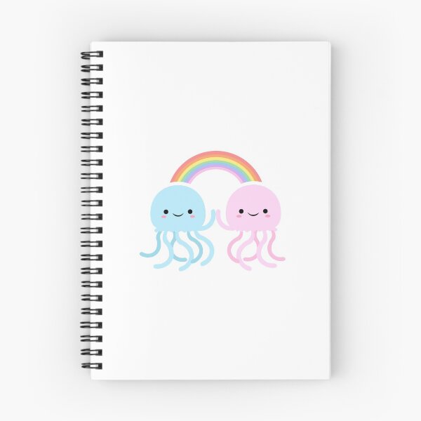 Item preview, Jellyfish with a Rainbow designed and sold by sweetheartgrams.