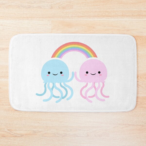 Item preview, Jellyfish with a Rainbow designed and sold by sweetheartgrams.