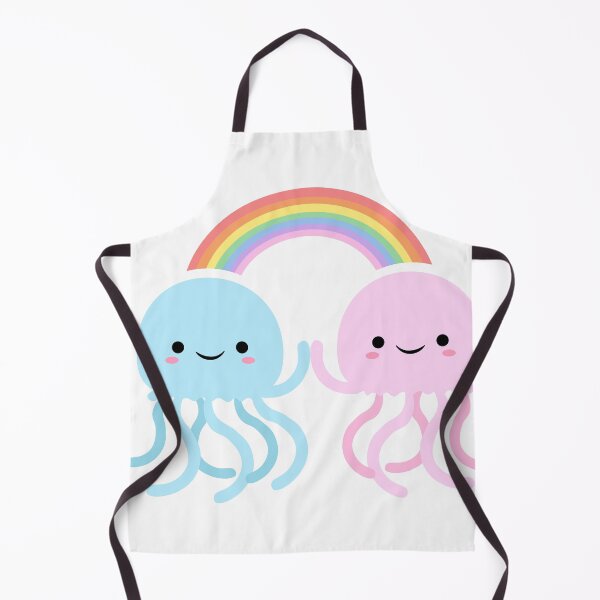 Item preview, Jellyfish with a Rainbow designed and sold by sweetheartgrams.