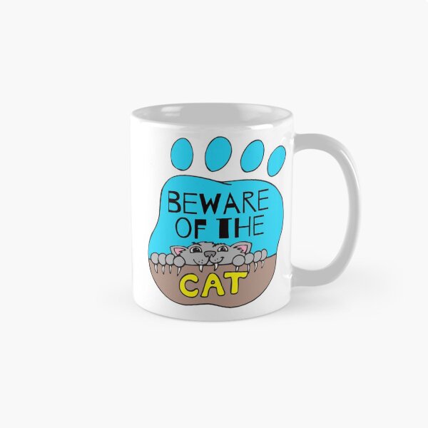 Item preview, BEWARE OF THE CAT designed and sold by SamiJanelle.