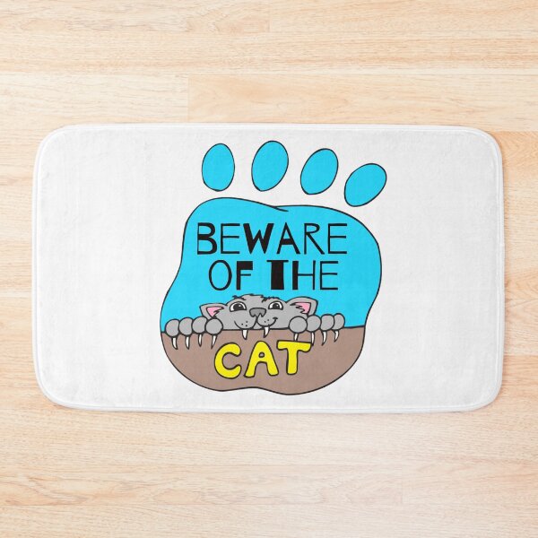 Item preview, BEWARE OF THE CAT designed and sold by SamiJanelle.