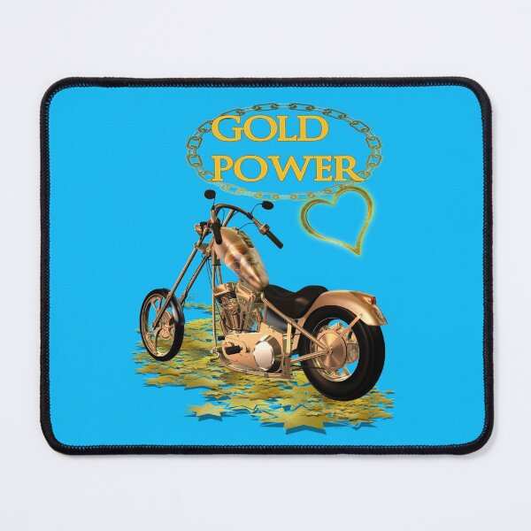 Item preview, Gold Power, a golden motorbike designed and sold by LoneAngel.