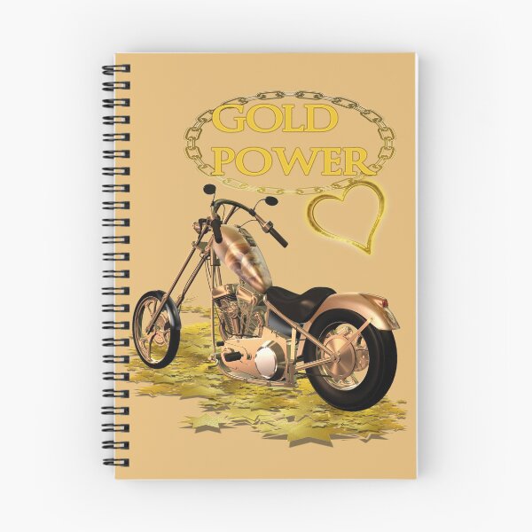 Item preview, Gold Power, a golden motorbike designed and sold by LoneAngel.