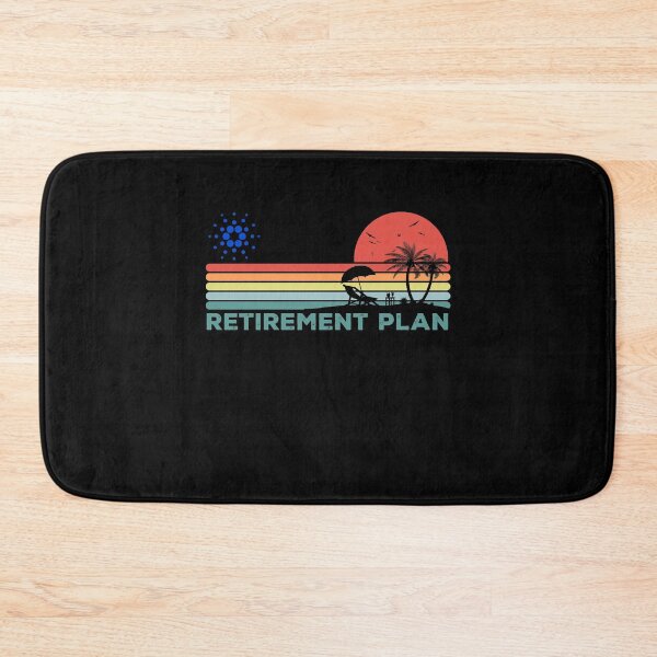 Item preview, Cardano Crypto My Retirement Plan Cryptocurrency Blockchain Wallet designed and sold by EmmaRichardso.