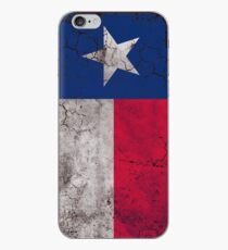 Vintage Vertical State Flag of Texas iPhone Case
