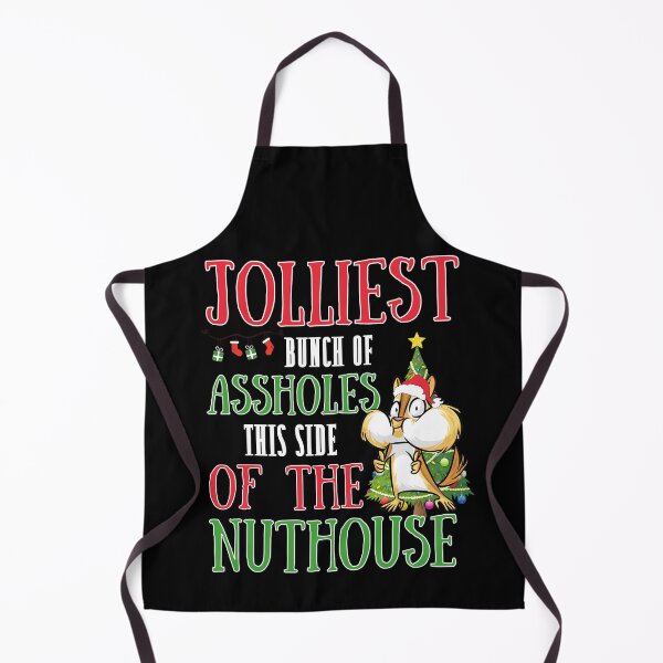 Item preview, Jolliest bunch of assholes this side of the nuthouse! Funny | witty christmas vacation design designed and sold by HROC.