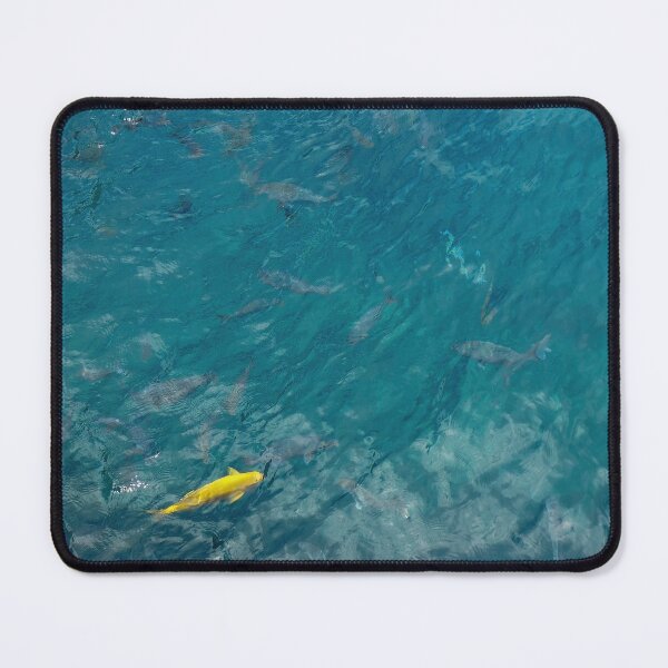 Item preview, Yellow fish in the ocean designed and sold by Laurence Bruneau.
