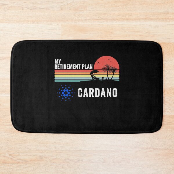 Item preview, Cardano Crypto My Retirement Plan Cryptocurrency Blockchain Wallet designed and sold by EmmaRichardso.