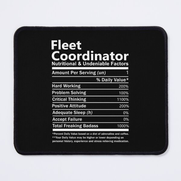 Item preview, Fleet Coordinator T Shirt - Nutritional and Undeniable Factors Gift Item Tee designed and sold by oslandefren.