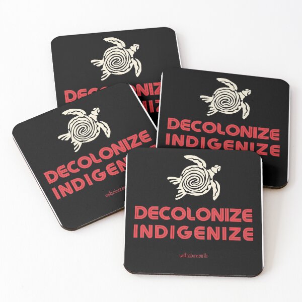 Item preview, Decolonize Indigenize - Turtle designed and sold by weRnature-earth.