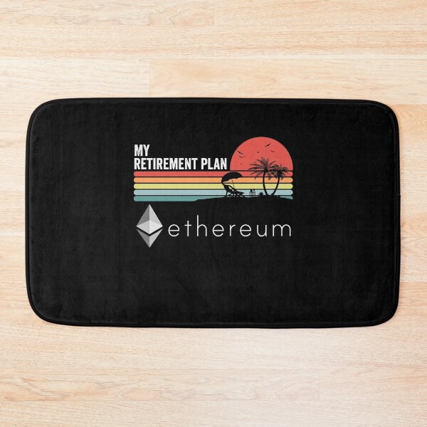 Item preview, Ethereum Crypto ETH My Retirement Plan Cryptocurrency Blockchain Wallet designed and sold by EmmaRichardso.